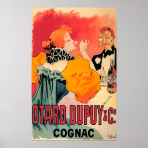 Póster Otard-Dupuy & CO. Cognac Promotional Poster