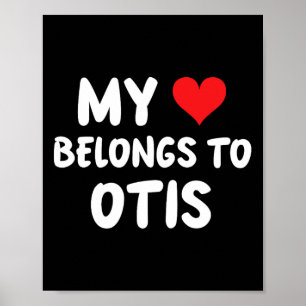 Póster Otis - Mi corazón pertenece a Otis - Amor
