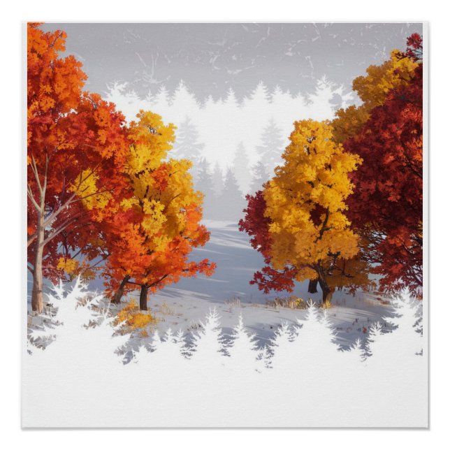 Póster Otoño (Anverso)