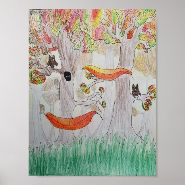 Póster Otoño (Frente)