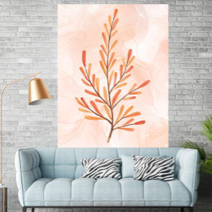 Póster Otoño Cae Sale Poster Botánico de Acuarela