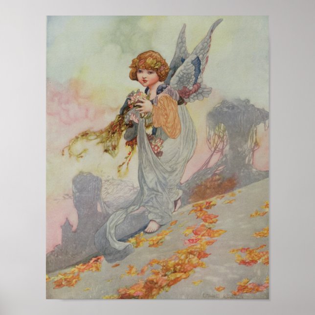 Póster Otoño de las estaciones (Frente)