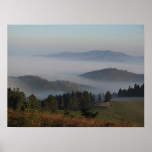 Póster Otoño de Pieniny