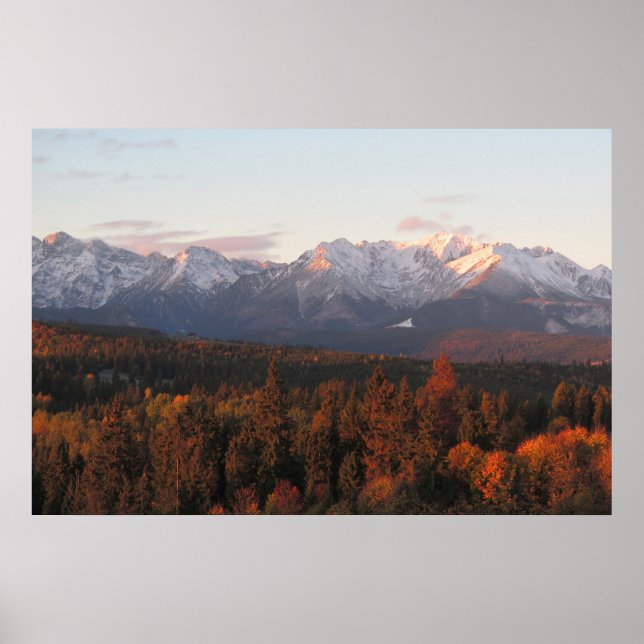 Póster Otoño de Tatras (Frente)