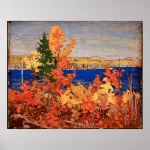 Póster Otoño del otoño de 1916 de Tom Thomson