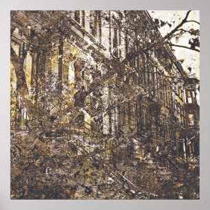 Póster Otoño en Brooklyn