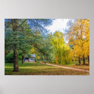 Póster Otoño en el parque