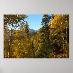 Póster Otoño en el sendero para soñar con el lago