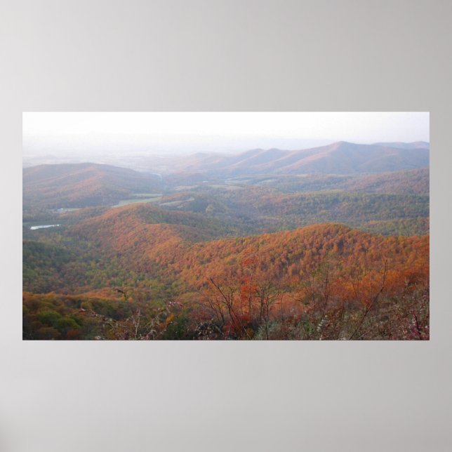 Póster Otoño en el valle (Frente)