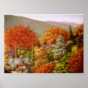 Póster Otoño en el valle de Paraskevi
