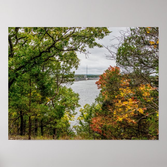 Póster Otoño En La Presa Truman (Frente)