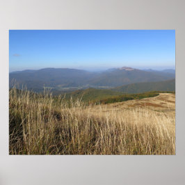 Póster Otoño en las montañas Bieszczady