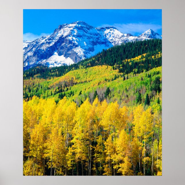 Póster Otoño en las Rocosas (Frente)