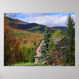 Póster Otoño en los Adirondacks