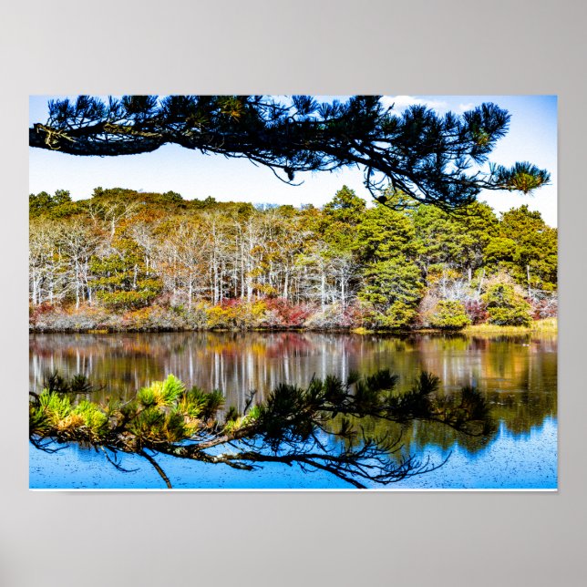 Póster Otoño en Provincetown (Frente)