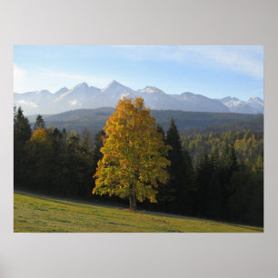 Póster Otoño en Tatras