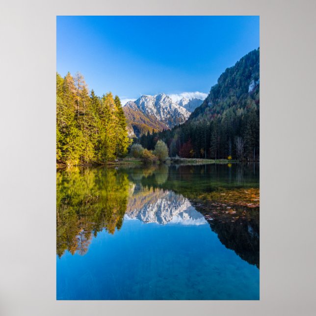 Póster Otoño en Zgornje Jezersko (Frente)