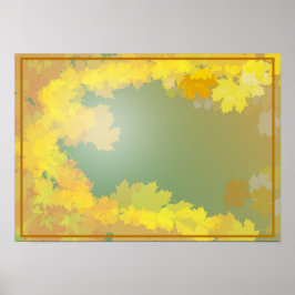 Póster Otoño Inspirado - Naturaleza Artística 
