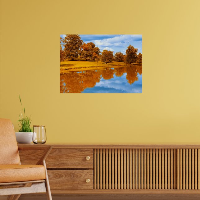 Póster Otoño junto al Lago (Salón 2)