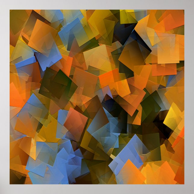 Póster Otoño junto al río......... (Frente)