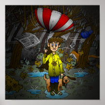 Otoño lluvioso y ventoso