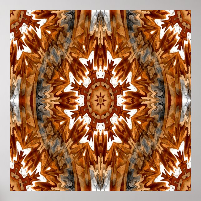 Póster Otoño nativo americano...... (Frente)