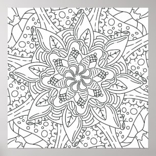 Póster Otoño Pacífico: Colorido Bosque