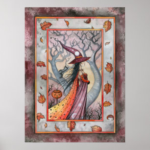 Póster Otoño Poster Wiccan de Molly Harrison