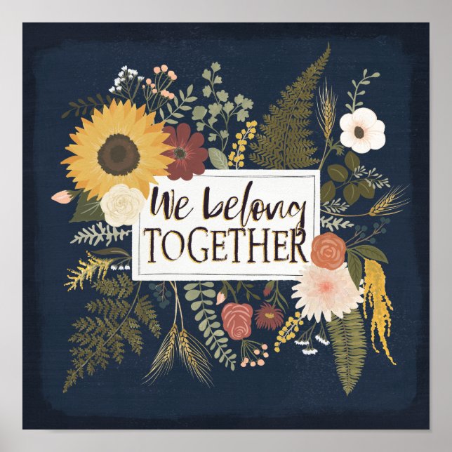 Póster Otoño Romance IV | Pertenecemos juntos (Frente)