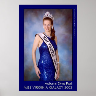 Póster Otoño Skye Port - Galaxia Miss Virginia