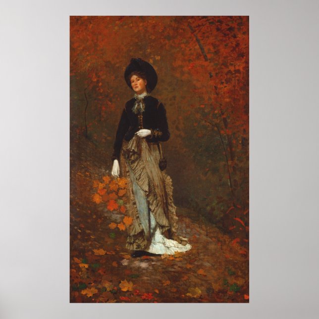 Póster Otoño - Winslow Homer Bella Artes Poster (Frente)