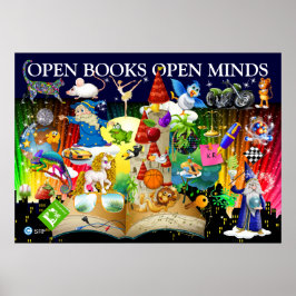 Póster Otra lectura del profesor - Poster de alfabetizaci