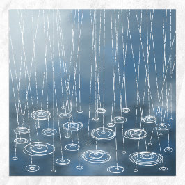 Póster Otra pintura del Día de Lluvia