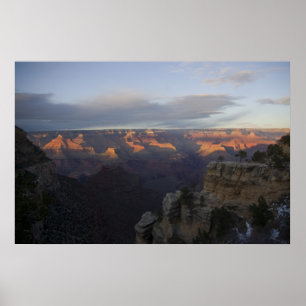 Póster Otro atardecer en el Gran Cañón