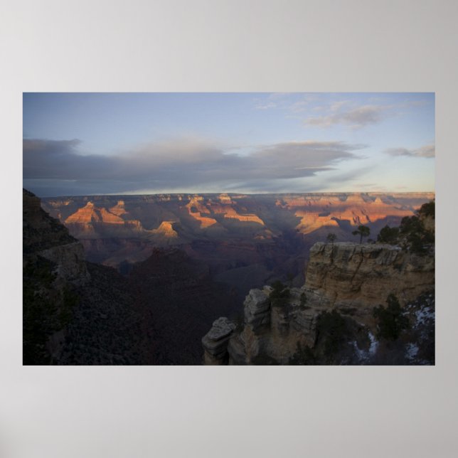 Póster Otro atardecer en el Gran Cañón (Frente)