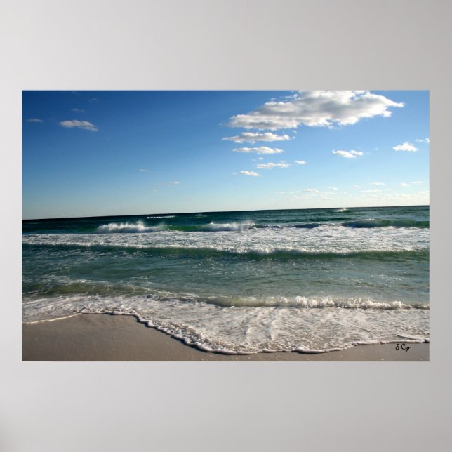 Póster Otro día en el Poster de playa, S Cyr (Frente)