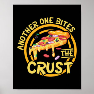 Póster Otro muerde El Divertido Pizza Pizza Pun