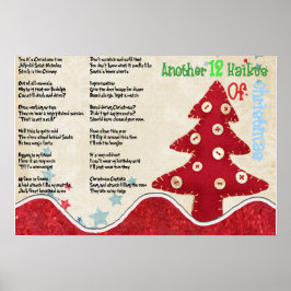 Póster Otros 12 Haikus De Navidades