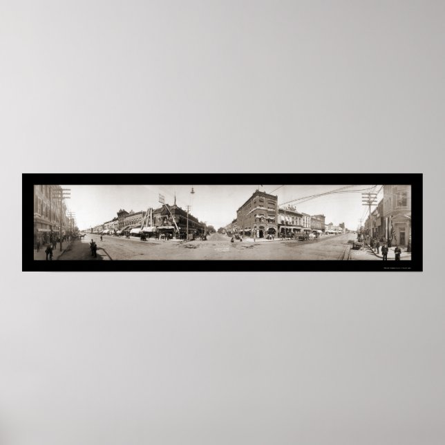 Póster Ottawa, KS Photo 1909 (Frente)