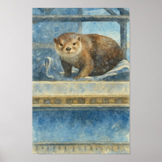 Póster Otter Adventure