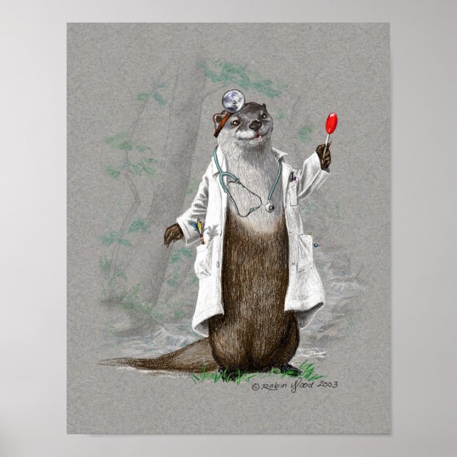 Póster Otter Medicine - Imprimir o Poster (Frente)