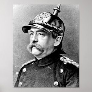 Póster Otto Von Bismarck