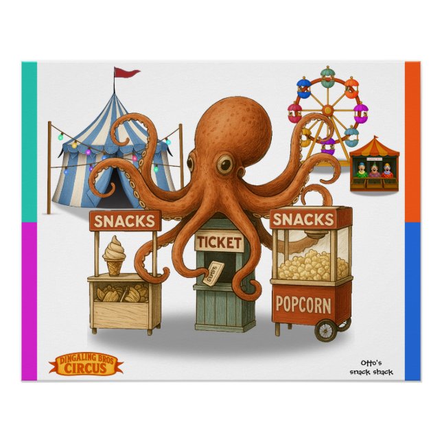 Póster Otto's Snack Shack (Anverso)