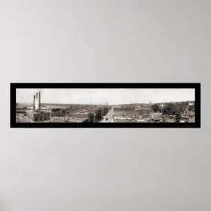 Póster Ottumwa, foto 1907 de IA