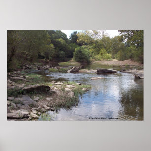 Póster Ouachita River at Oden, Arkansas