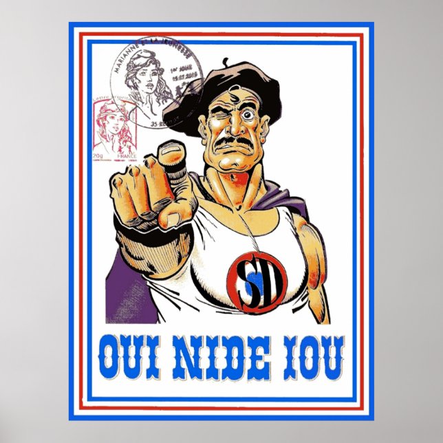 Póster Oui nide Iou (Frente)