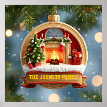 Our Family Christmas Magic Ornament