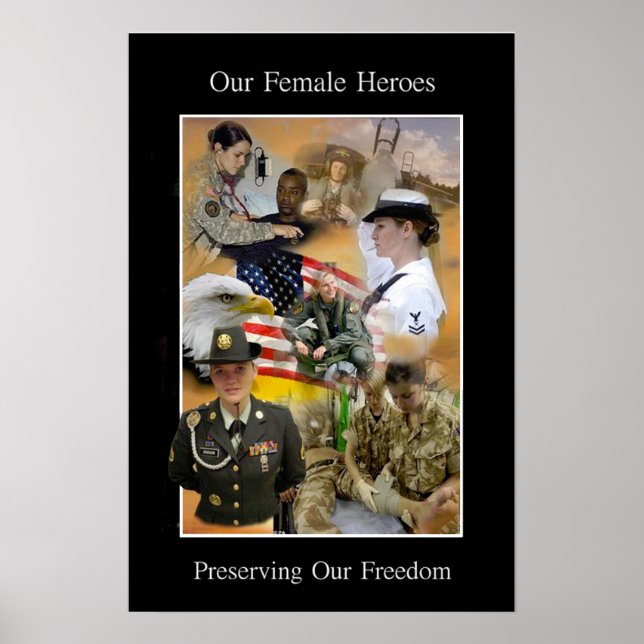 Póster Our Female Heroes (Frente)