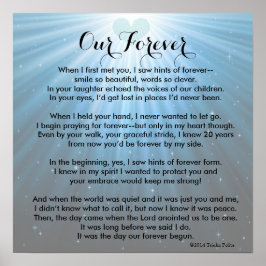 Póster Our Forever ©2014 by Trinka Polite (poster)