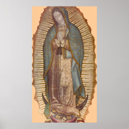 Póster OUR LADY OF GUADALUPE 24 x 43